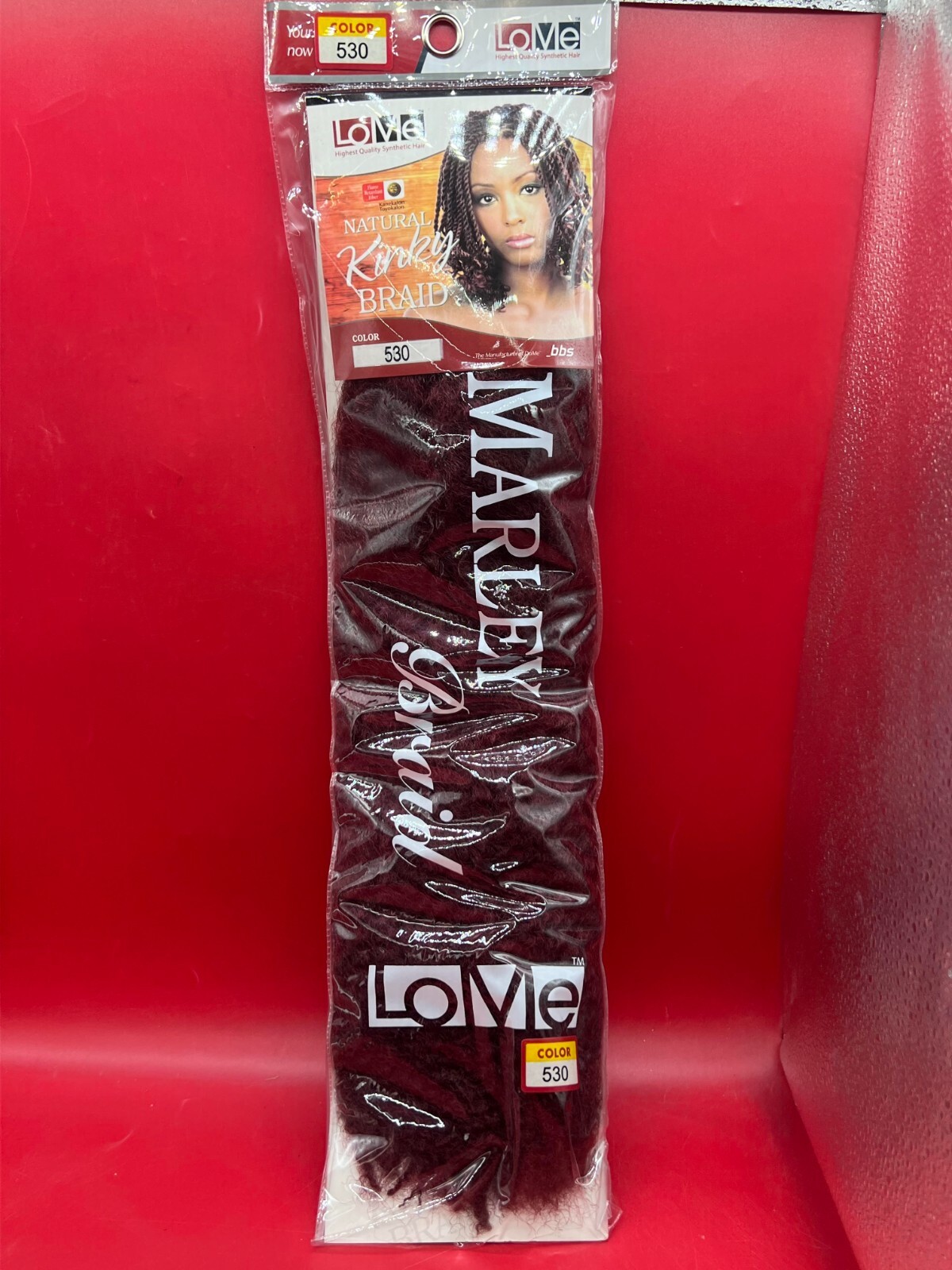 LoMe Marley Braid- Natural Kinky Braid- Synthetic Hair (Choose Shade) Brand New
