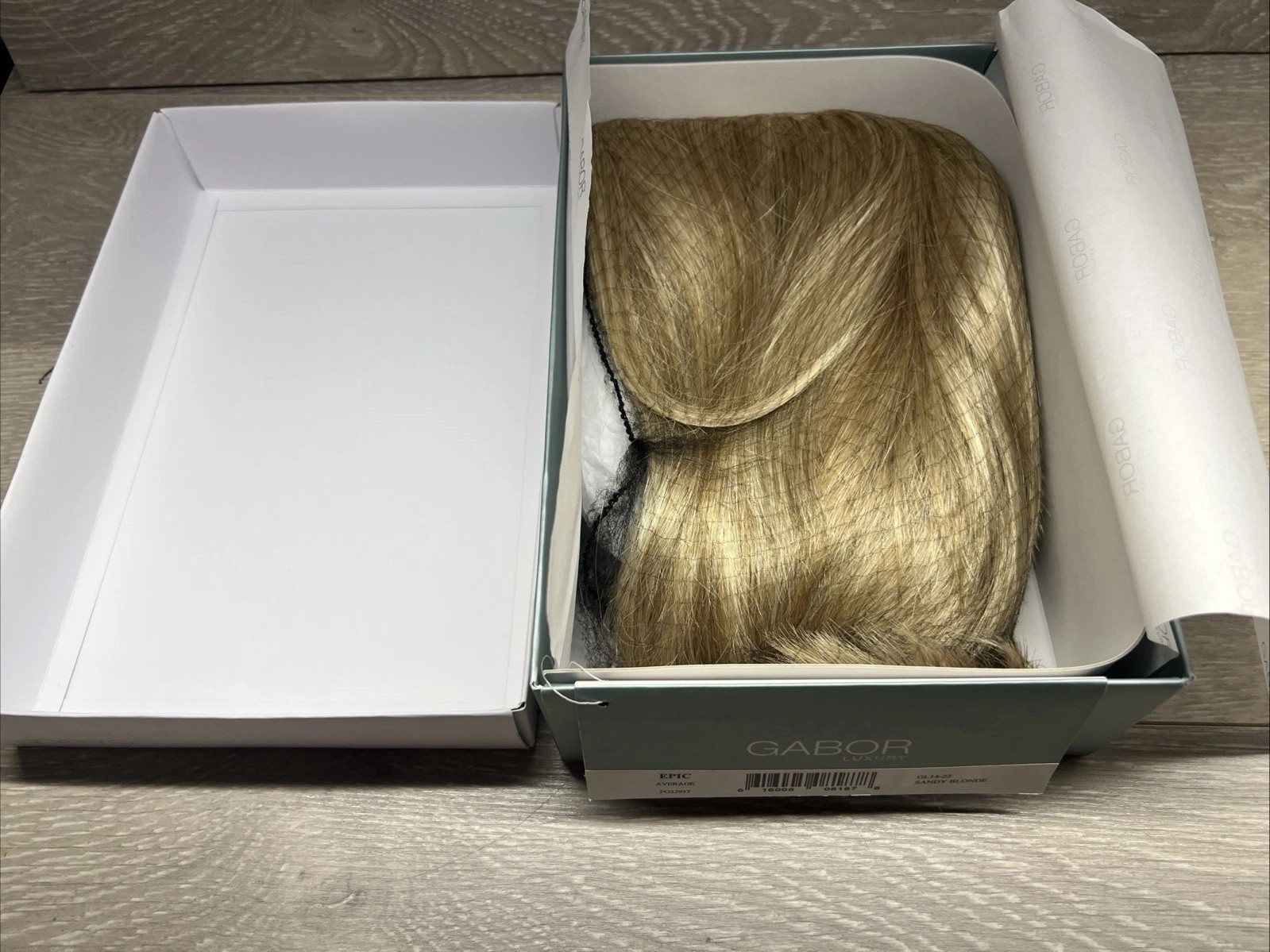 NEW Gabor Luxury EPIC Average Wig | GL14-22 Sandy Blond | NEW In Box With Tags