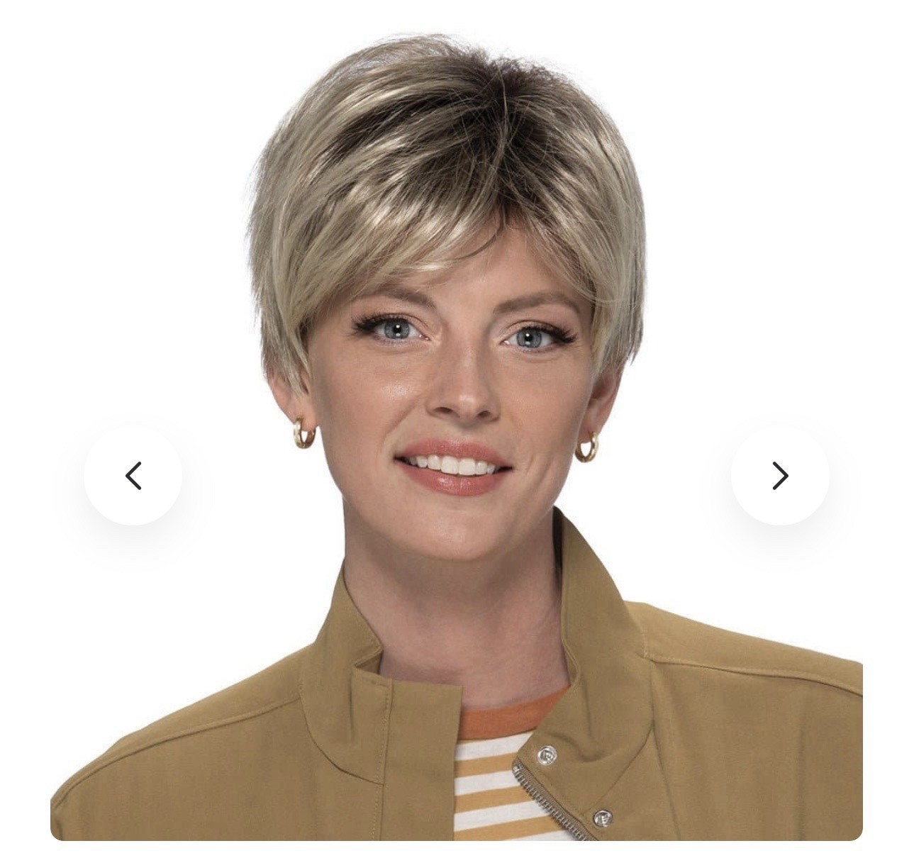 “EMMITT” by ESTETICA in color Carmel Kiss with a Classic Cap Reg. $178.00 ❤️