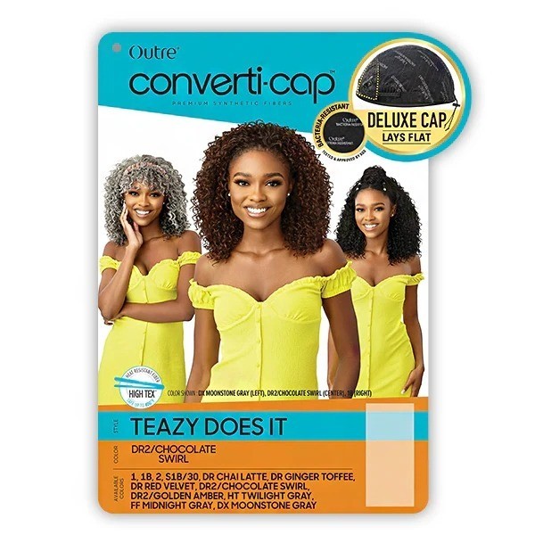 Outre Converti Cap Synthetic Wig Teazy Does It Variety of colors NEW