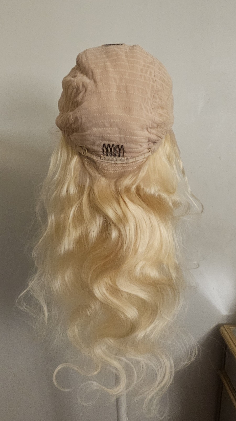 New High Quality regular Top 28″ straight 100% Virgin Human Hair Lace front Wig