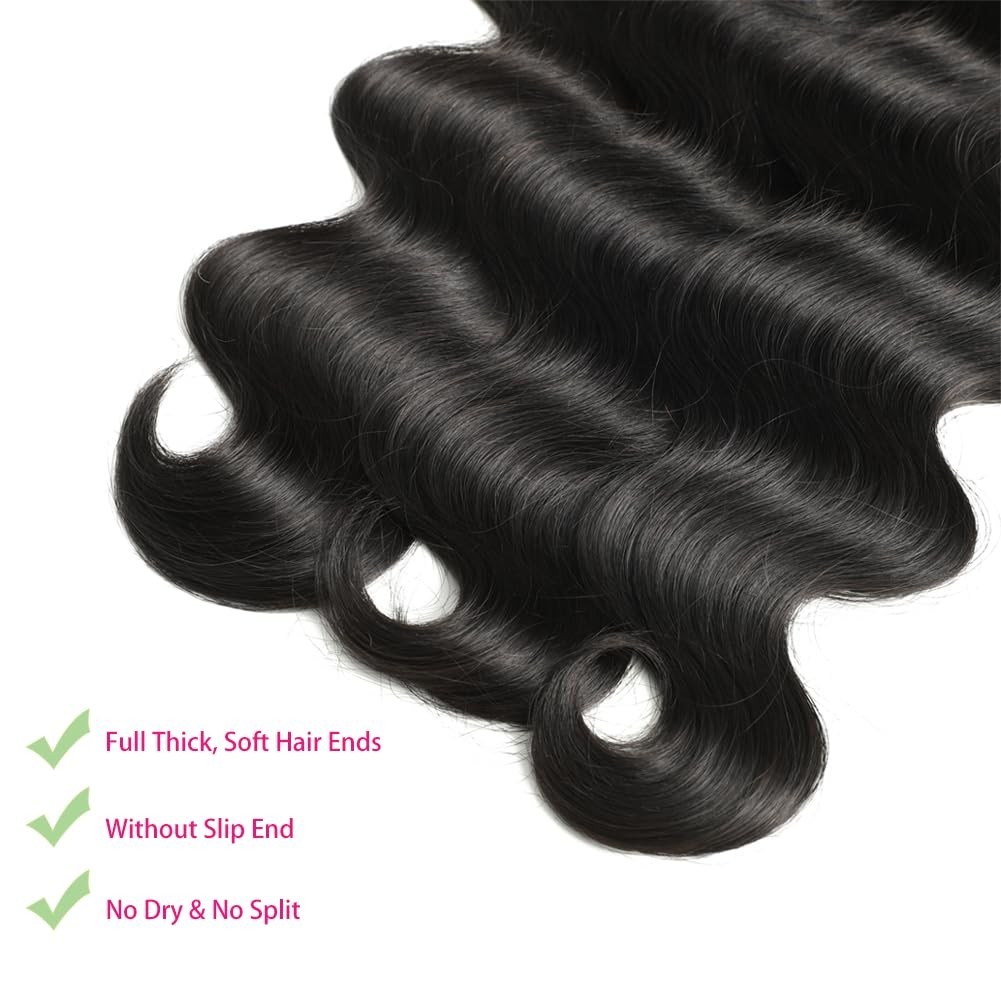 Elegant Body Wave Hair Bundles – 3 Pack, 18, 20, 22 Inch for Glamorous Looks
