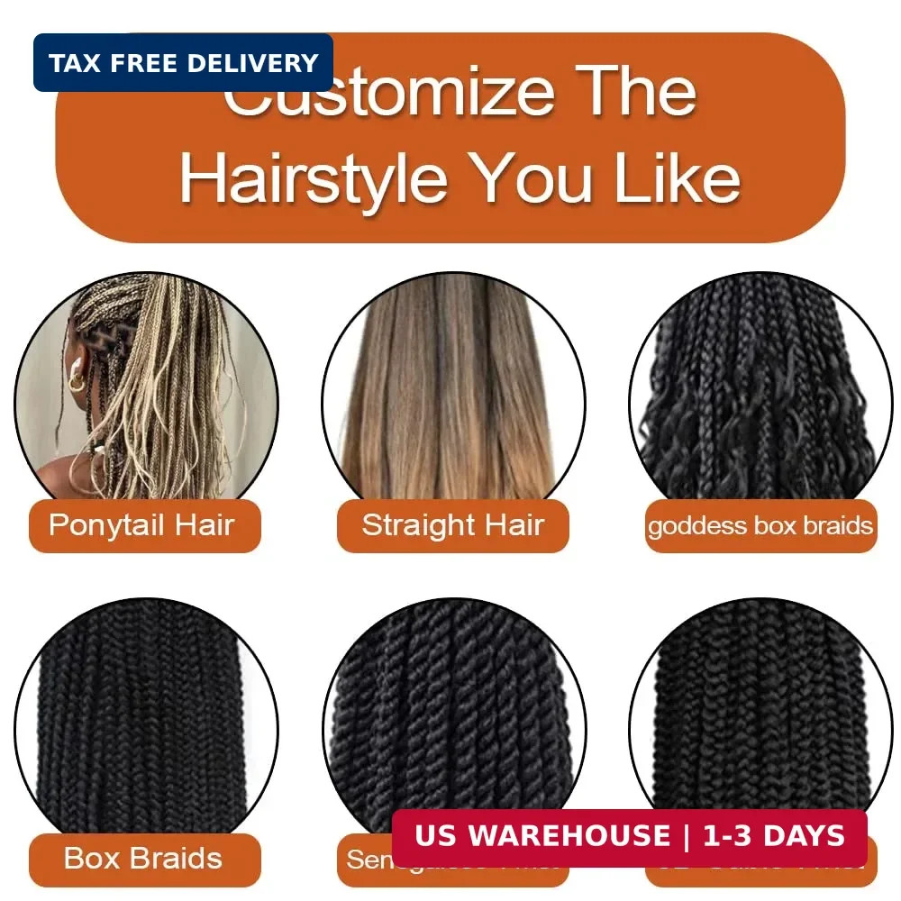French Curly Braiding Hair 18 Inch 8 Packs Curly Braiding Hair Pre Stretched for