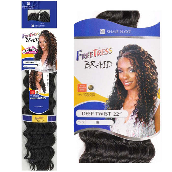 Freetress Braid/Bulk DEEP TWIST 22″