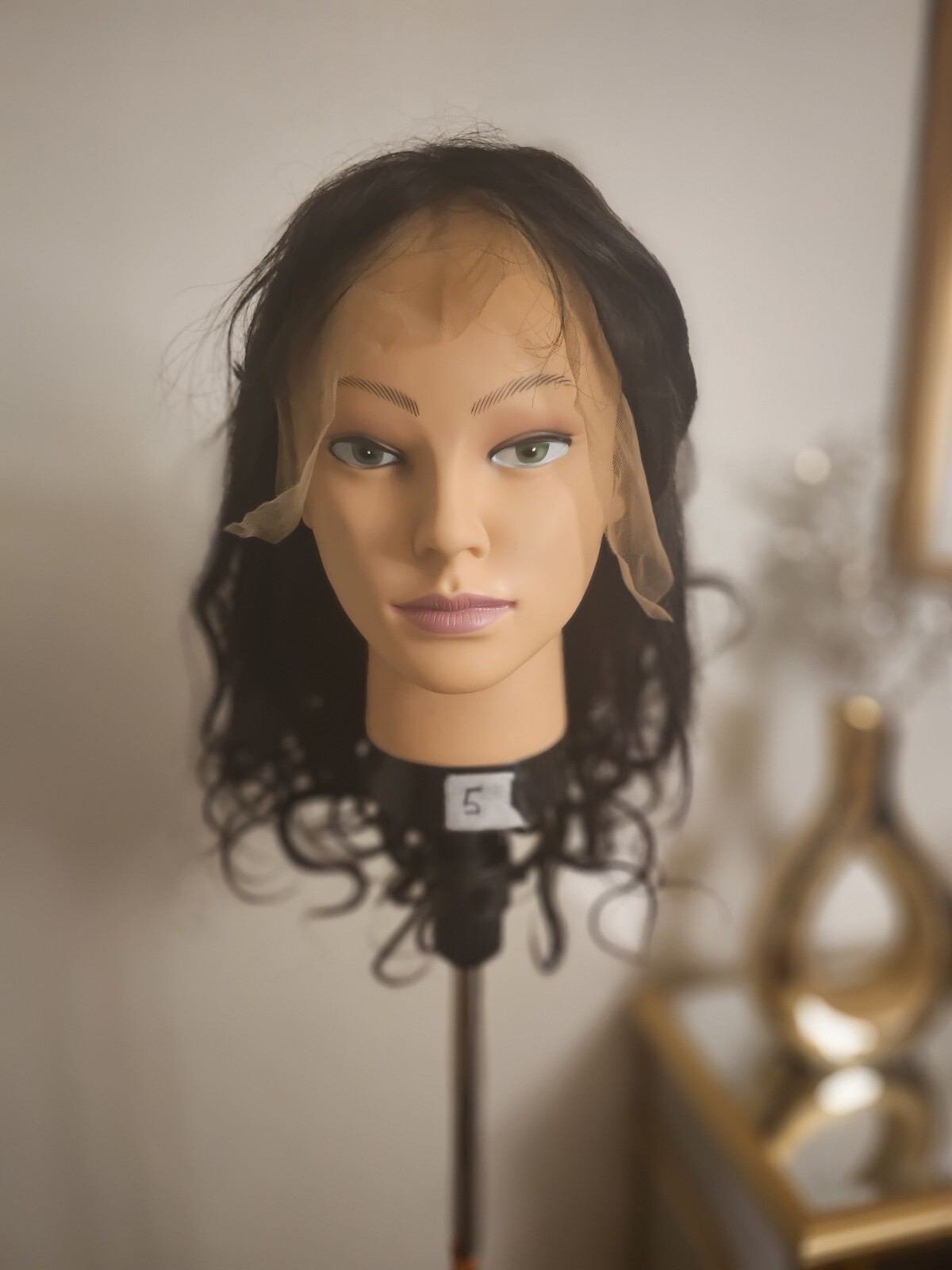 High Quality regular Top 18 to 20″ straight 100% Virgin Human Hair Lace Wig