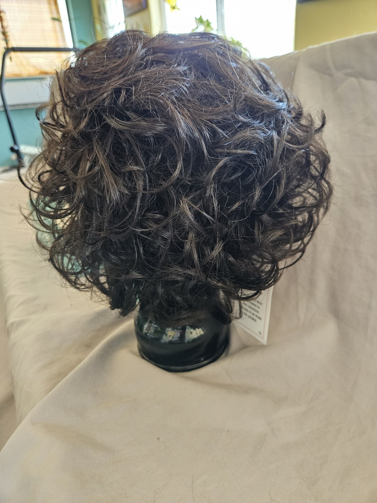 Fashion Club Designs by TWC Short Curly Brown Wig Viva John Kimberly Box – BL