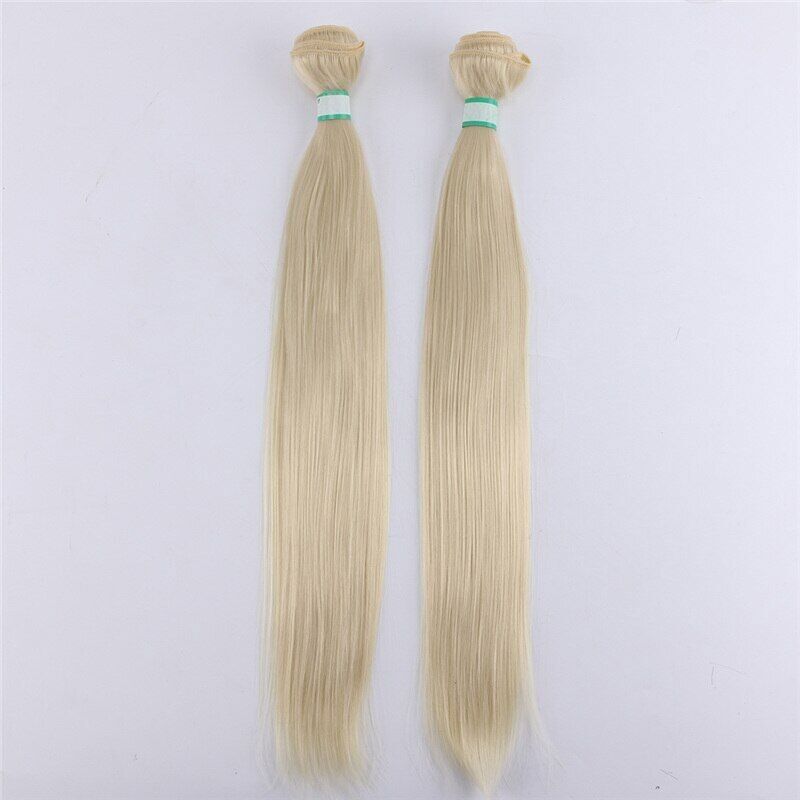 200gram/lot Straight Hair Bundles High Temperature Synthetic Hair Extensions