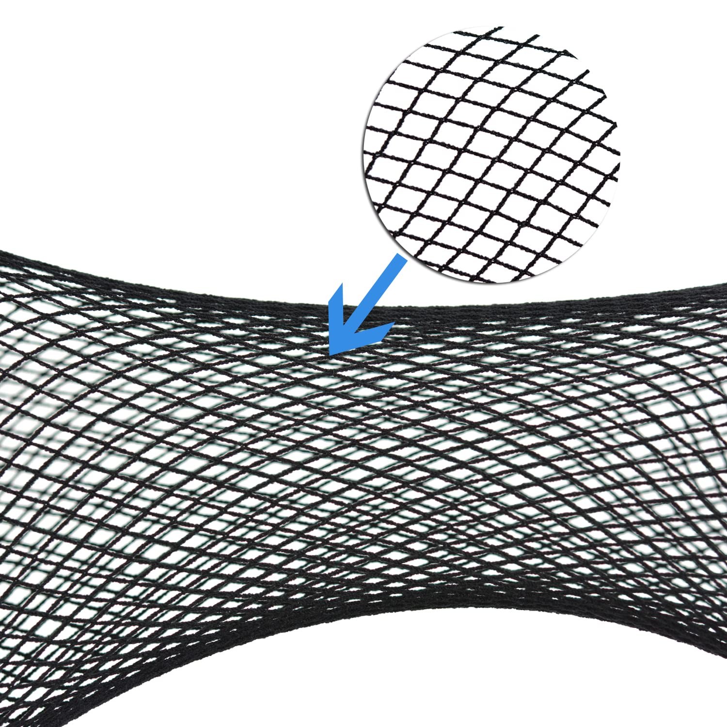Mesh Wig Cap Crochet Net Black Hair Net for Women Men Sleeping Hairnet Cosplay