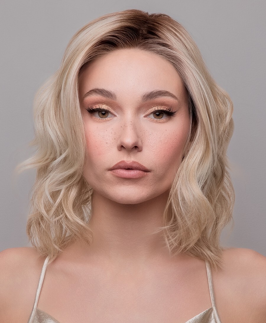 ROHAN Wig by AMORE, *ANY COLOR* Heat Friendly! Mono Top, Extended Lace Front NEW