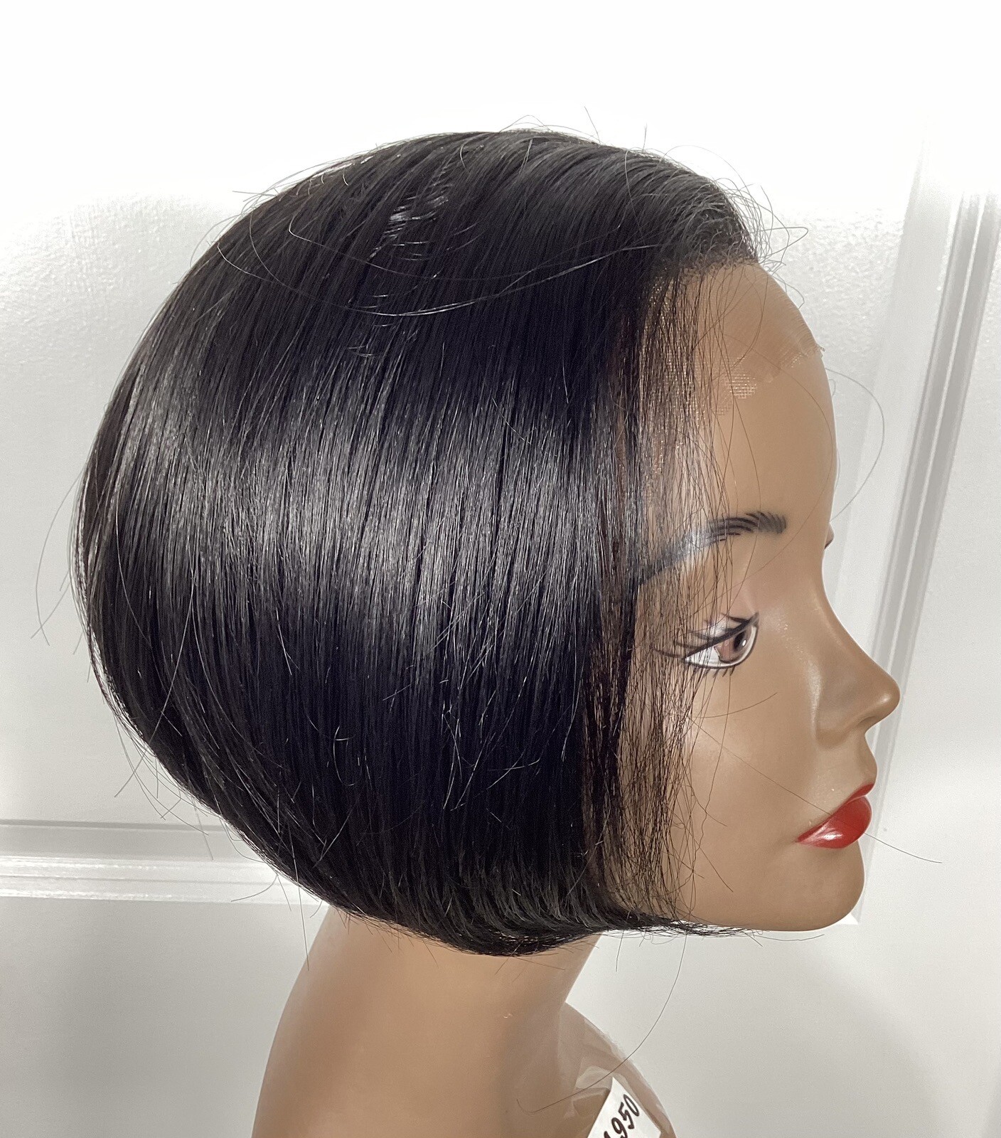 Jazz Wave Lace Front Wig Short LCS 130 Bob Black Tangle Free Synthetic EUC O-4
