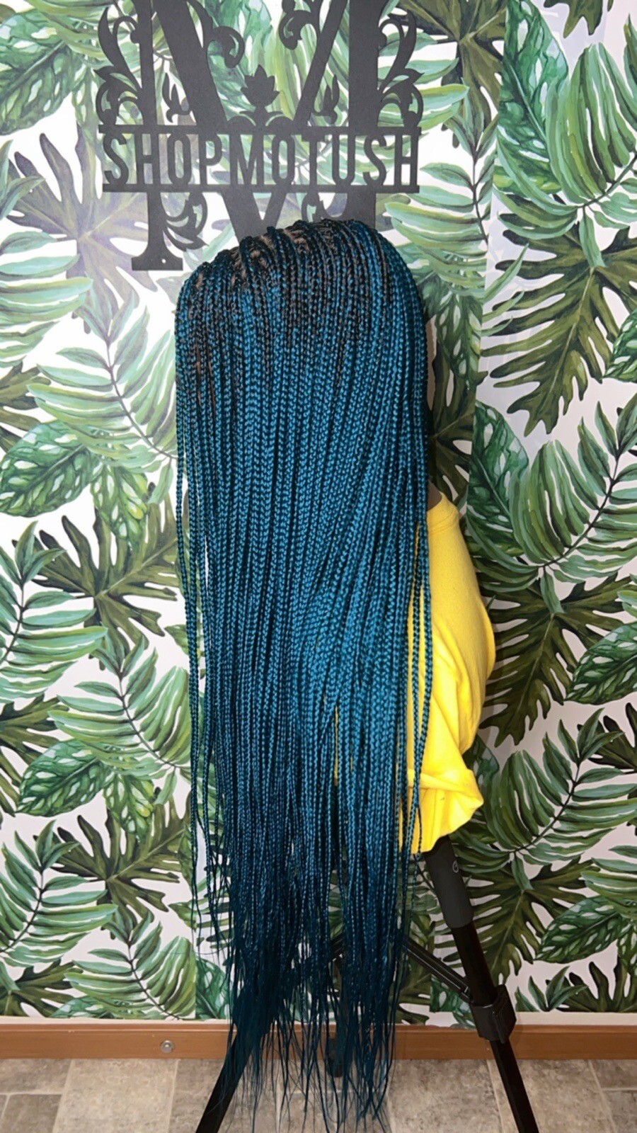 Small Size Knotless Box Braided Wig,Box Braid Wig, Knotless Braids,Lace Braids
