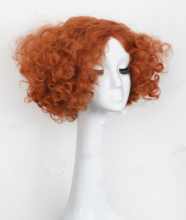 Adult Alice Electric Mad Hatter Halloween Wig Heat Resistat Synthetic Hair Wig