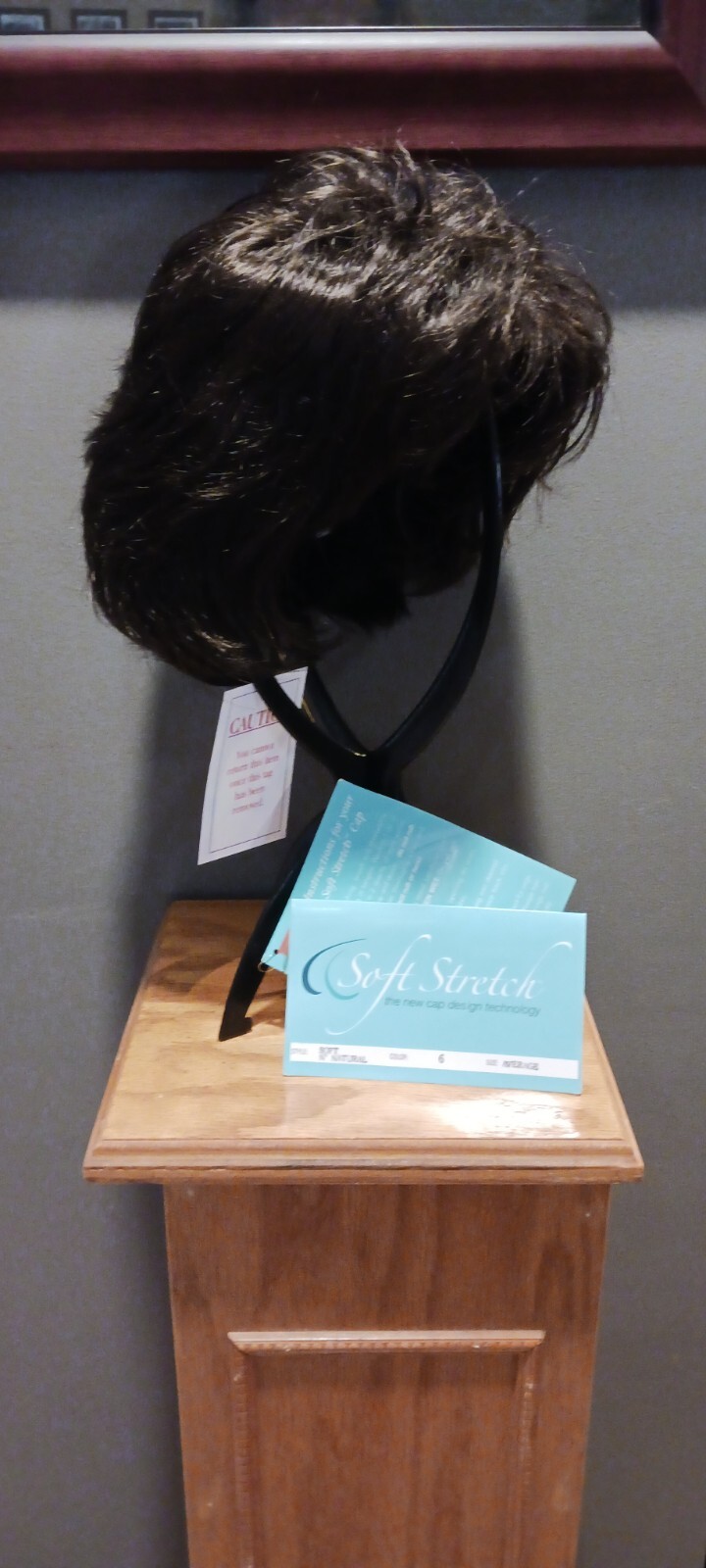 NWT Soft Stretch Wig Soft N’ Natural Medium Brown Average Cap