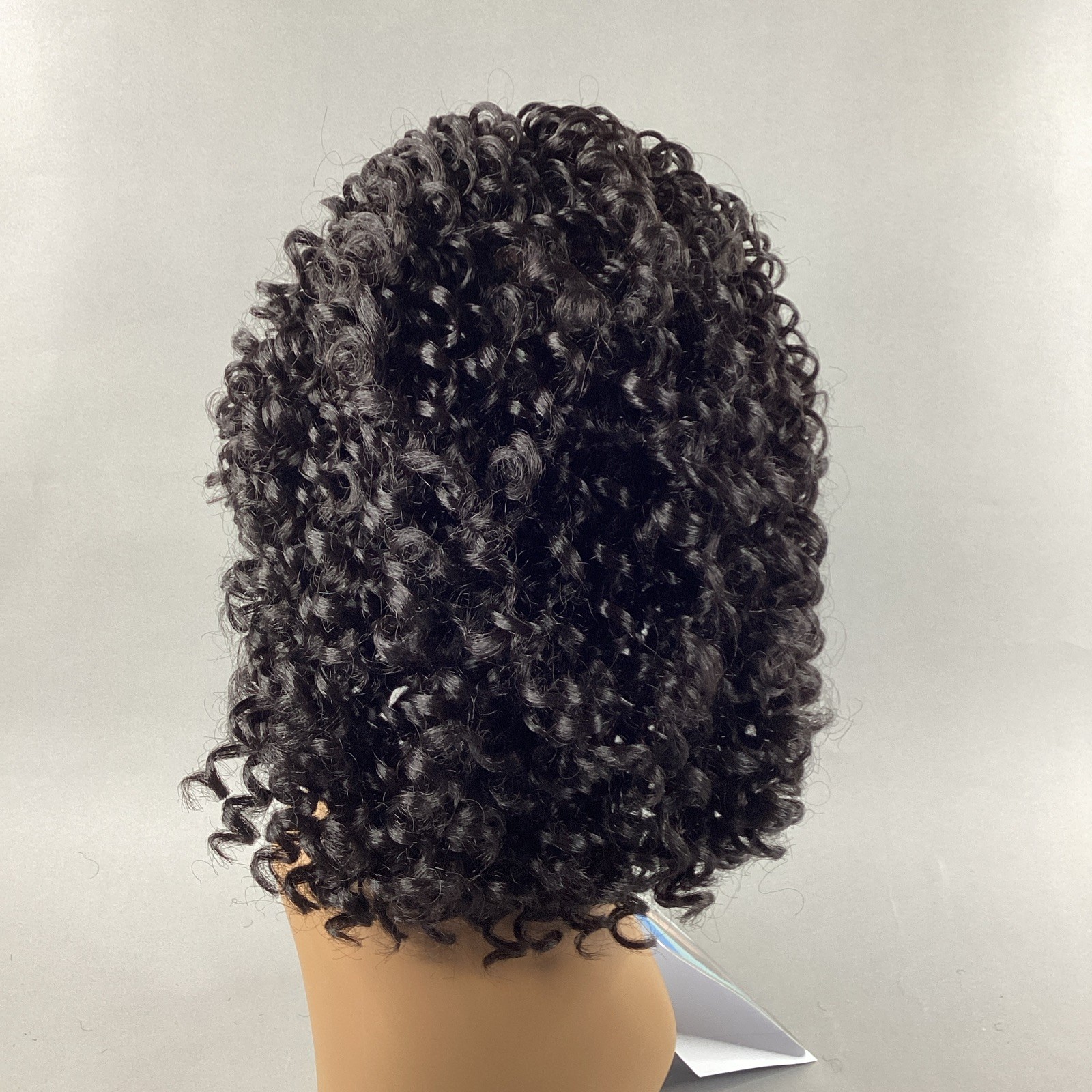 Doris Short Curly #2 Darkest Brown Synthetic Quick Weave Wig