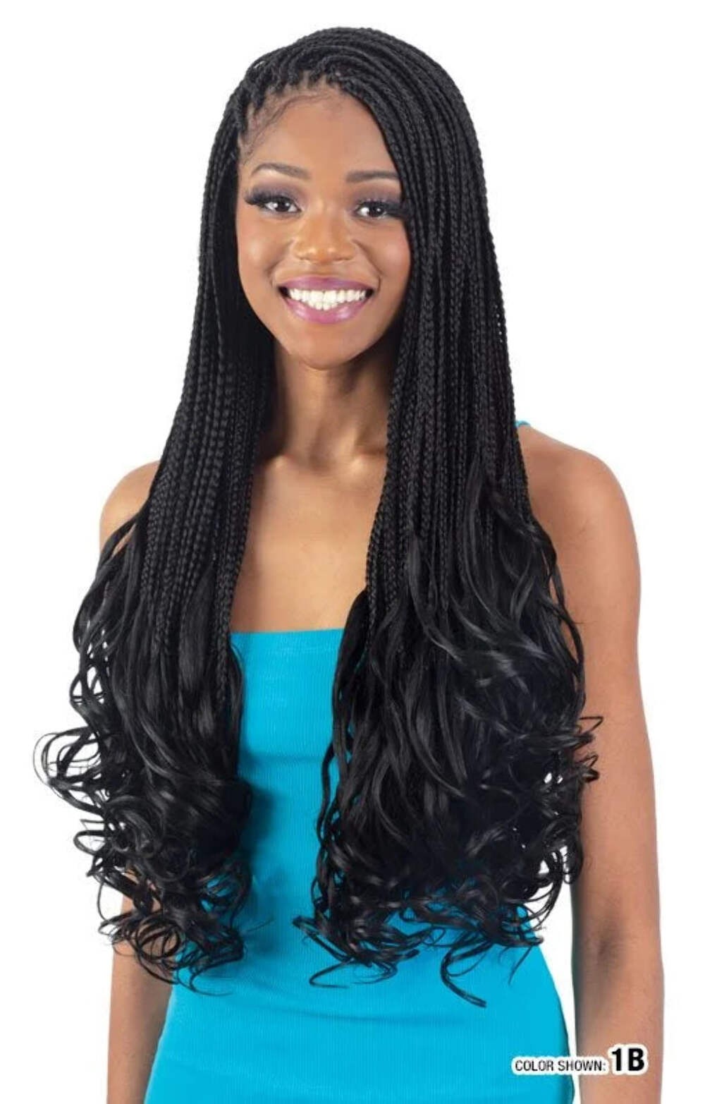SHAKE-N-GO – FREETRESS 3X FRENCH CURL BRAID 22″ (Volume Discount)
