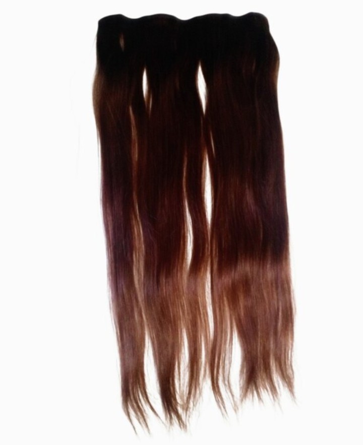 Bellame Silk Seam 55g 22″ Dark Maple Brown Volumizing Weft
