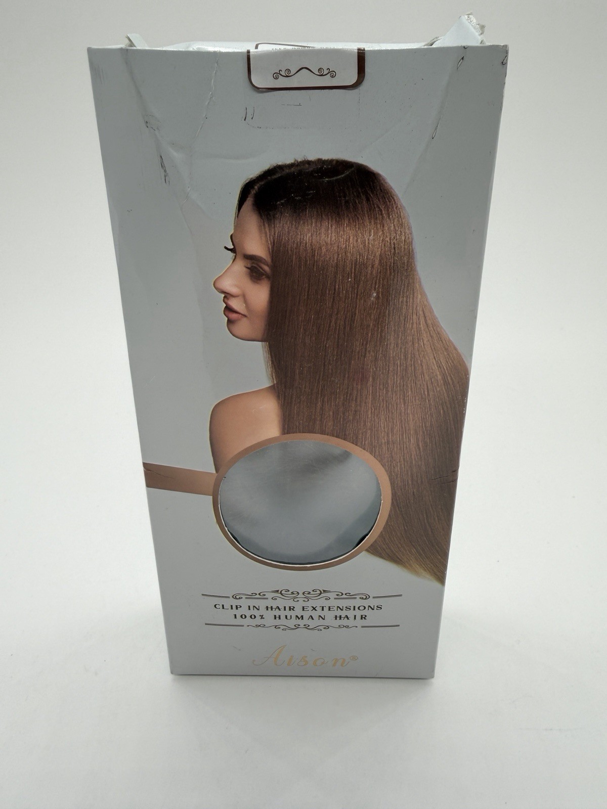 Aison Hair Extensions 100% Human 70G 100% Remy Human Hair 7pcs 16clips 18 Inch
