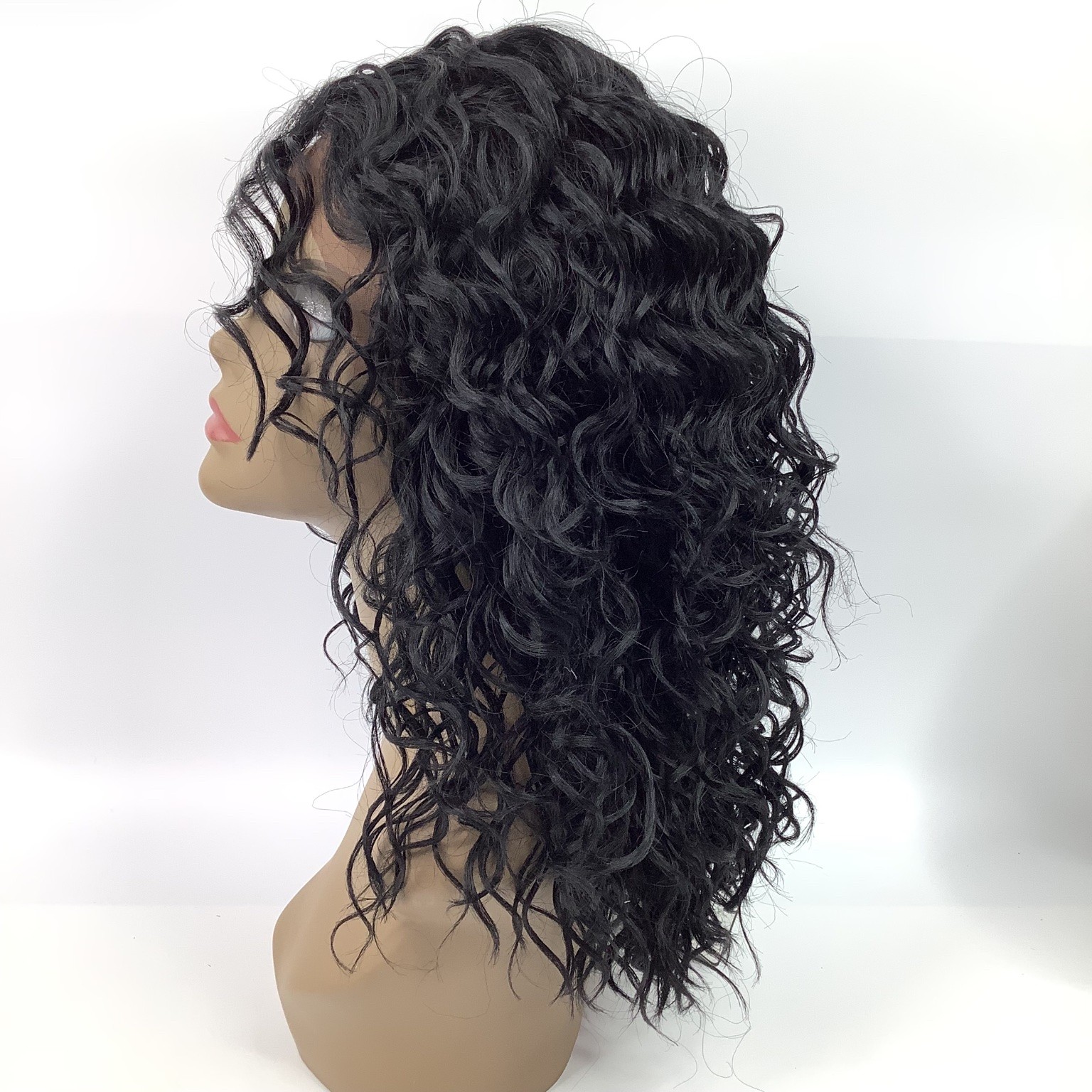 Vanessa TOPS C NONA Wig Super C-Side Lace Part Synthetic Black 1