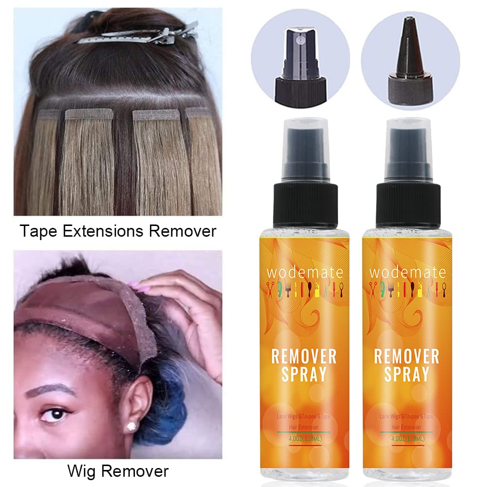 Tape in Extension Remover Fast Acting,Glue Remover Spray for Lace Wigs,Hair