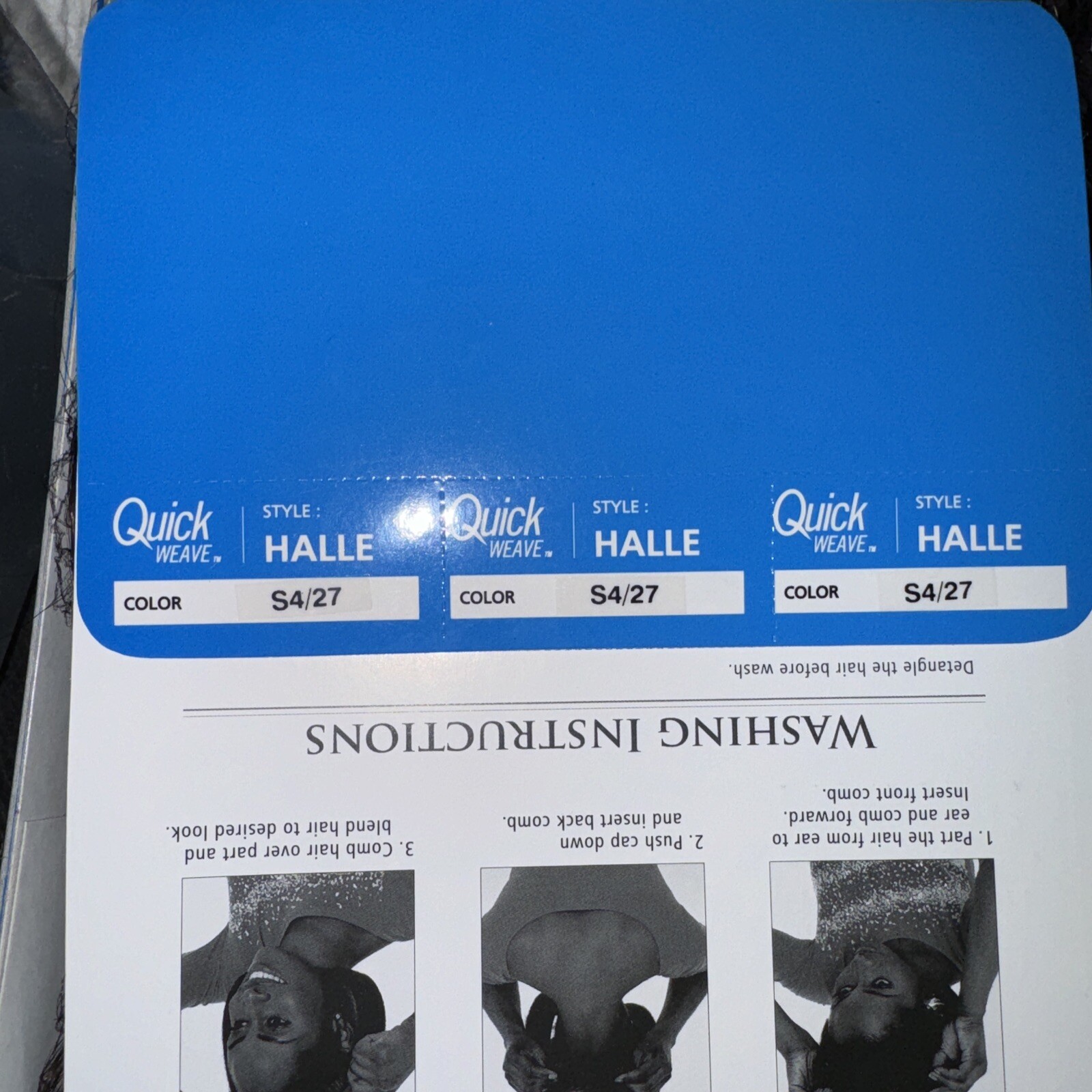 Outre Quick Weave Self Styled In 60 Seconds Halle Color S4/27