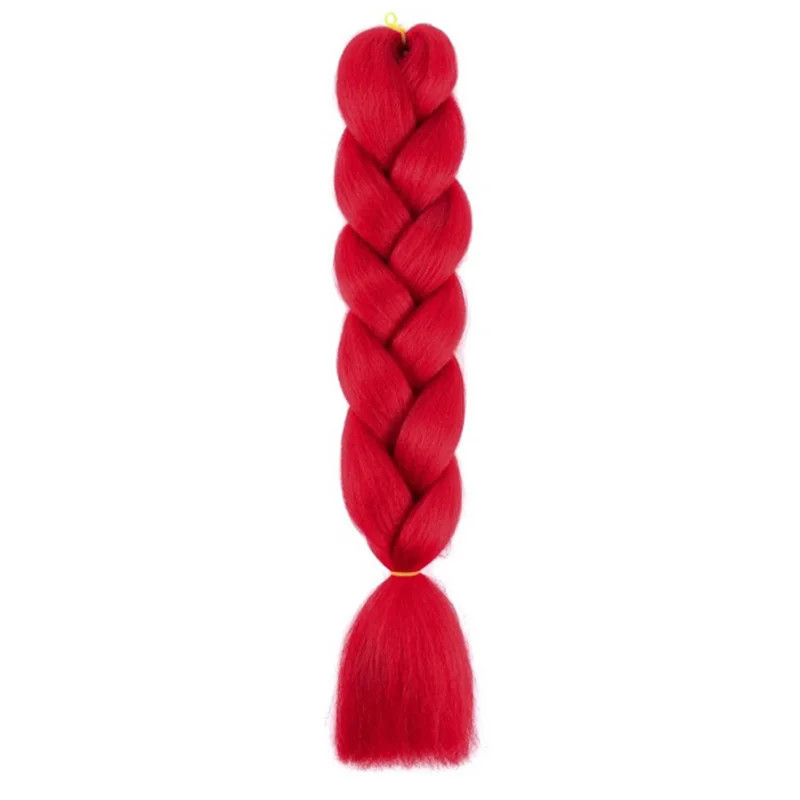 24Inch Synthetic Yaki Straight Braiding Hair Extensions for Women Dreadlocks