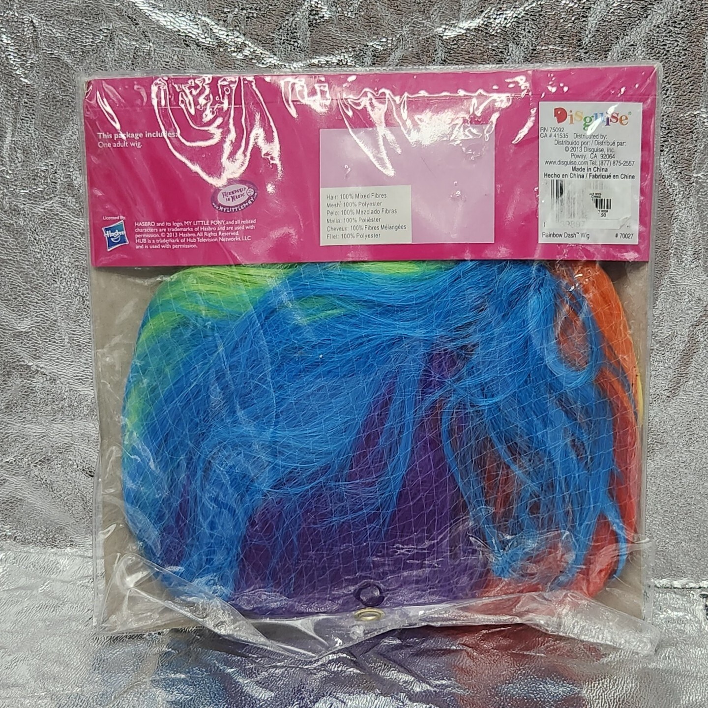 Rainbow Dash – My Little Pony Adult Wig