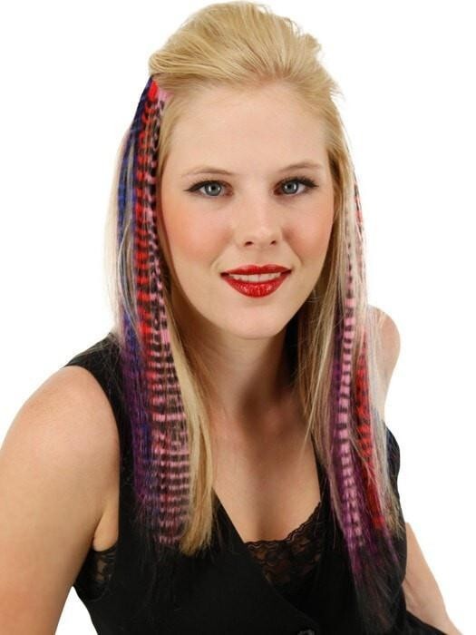 HairUwear Clip-in TIGER Animal Print Hair Extensions – SELECT COLOR !