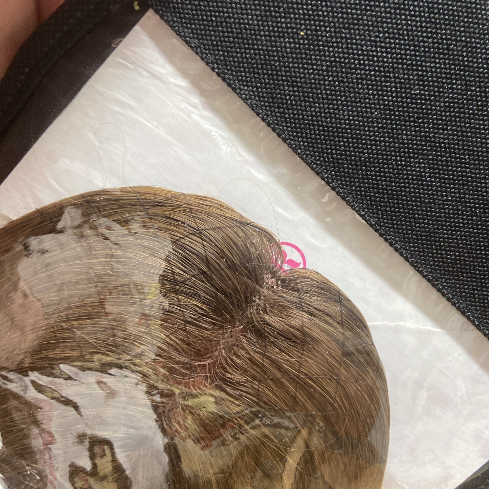 Hidden Crown PO-HN-0902 HN-ECT-#6-R. 5 X 2.75 Remy Hair Easi Topper Brown