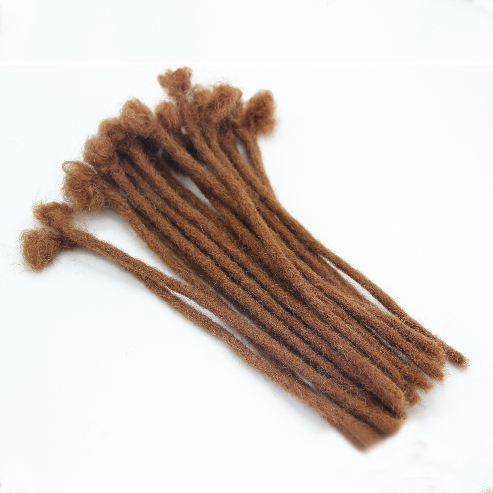Dreadlock Human Hair Extensions Real Indian Hair Hand Tied Permanent Loc Hair