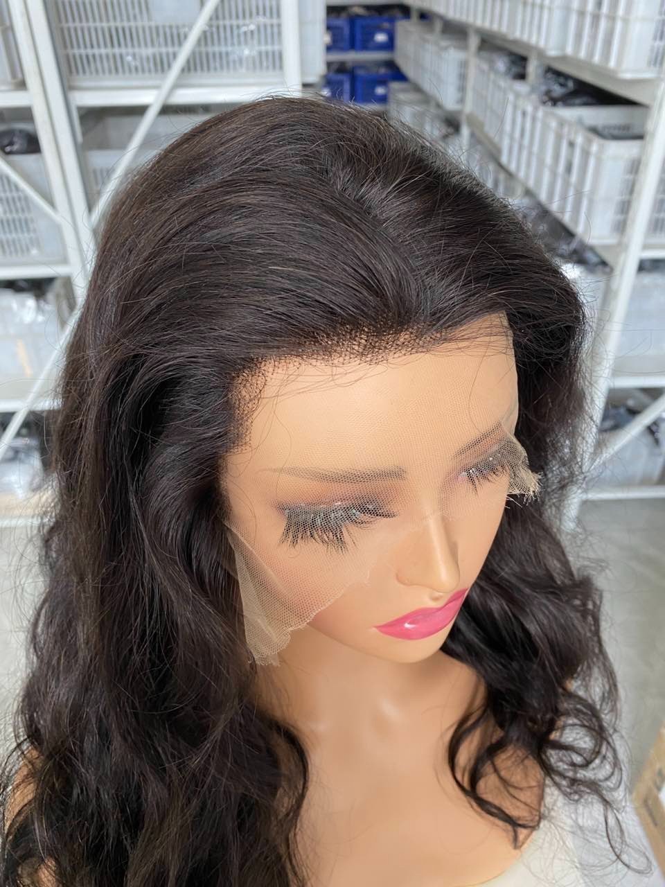 Hot Selling! 100% Human Hair 18inch Body Wave 13×4 HD Lace Frontal Wig