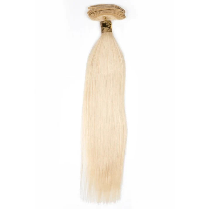 Bohyme Silky Straight Machine-Tied Weft Human Hair 22″ Color BL22
