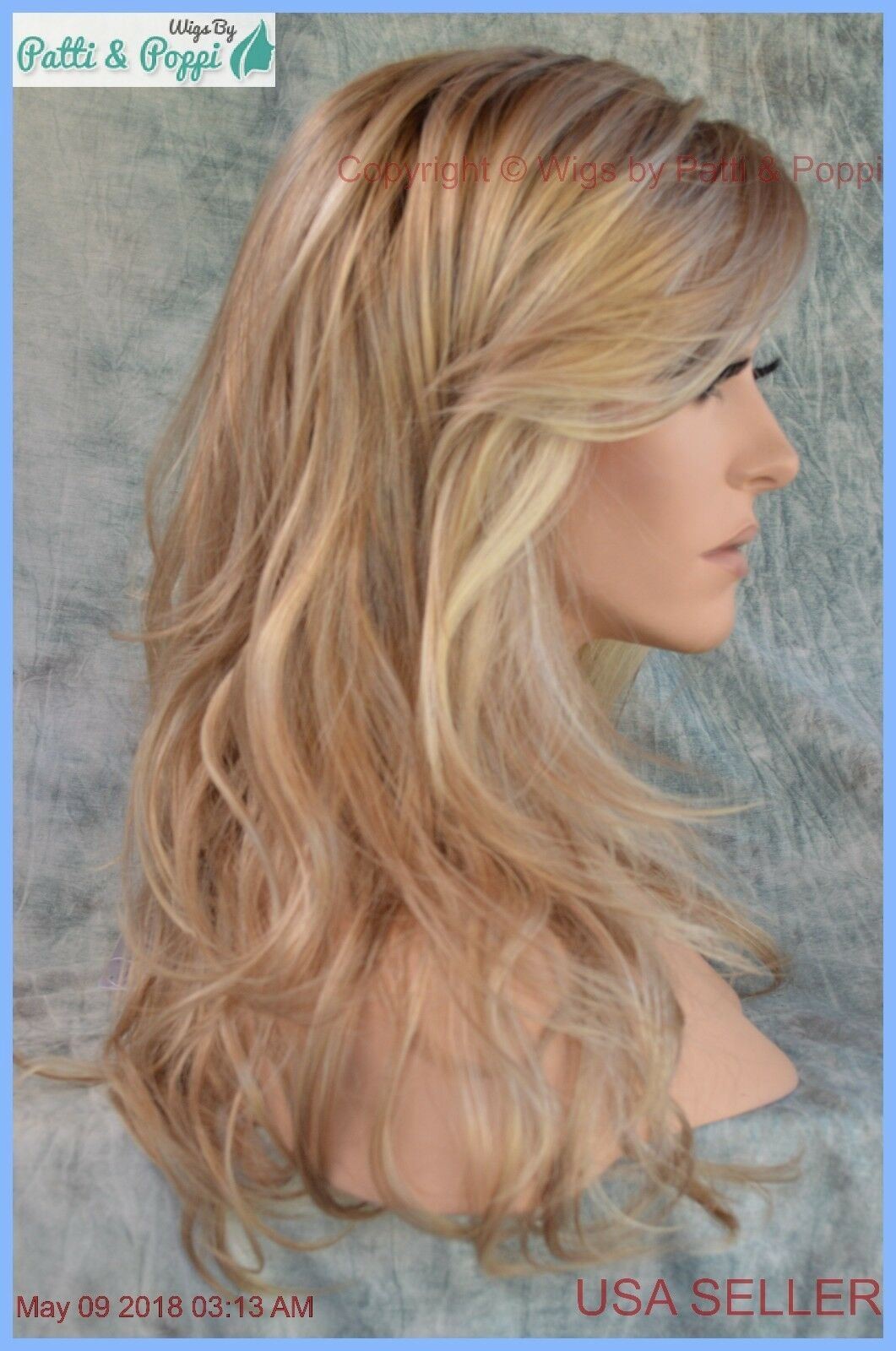 Miles of Style Lace Front Heat Friendly Monopart Wig Raquel Welch SS1488 ROOTED