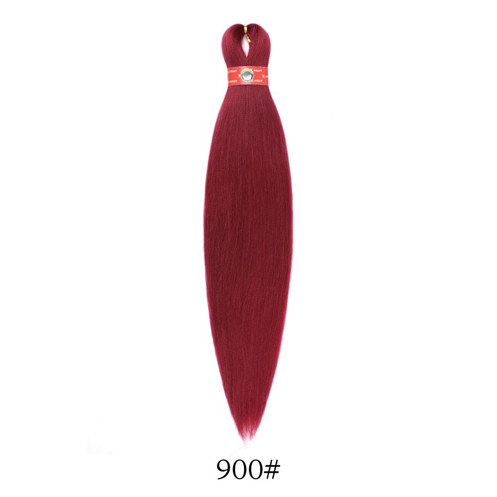 Pre-stretch x-pression hair Ultra braid 3x per pack 52″