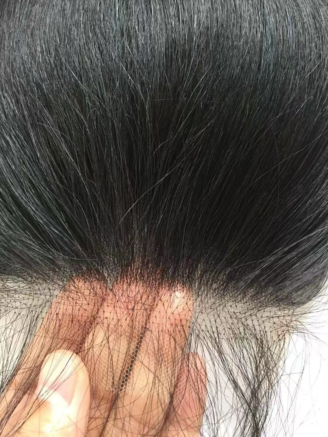 Indian 100% Human Hair HD 4*4 Lace Closure Free Part Silky Straight Body Wave