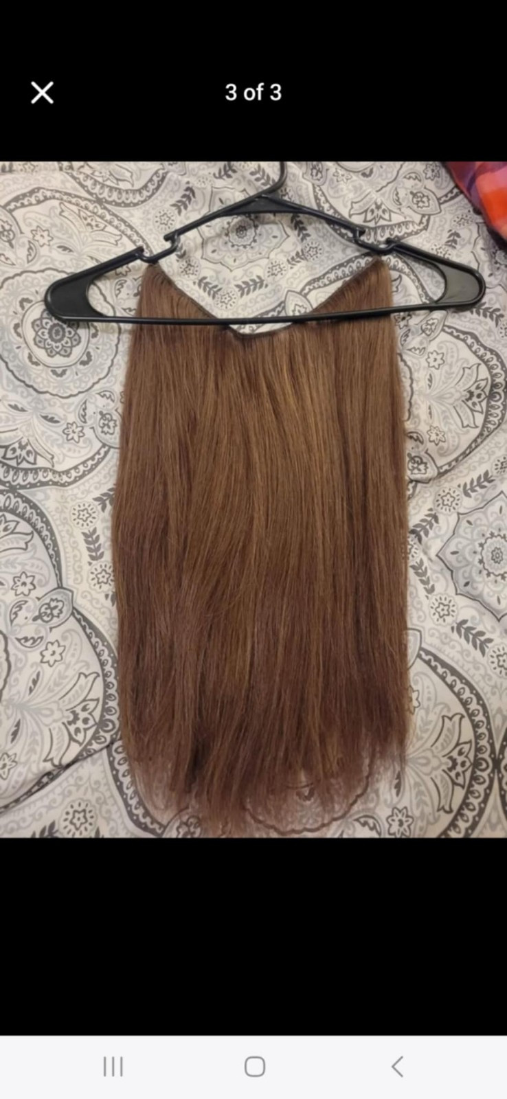 ORIGINAL HALO EXTENSION 20″ COLOR 3 FROM HALO COUTURE