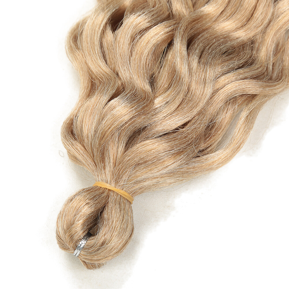 18″/24″ Deep Wave Crochet Braids Hawaii Curls Braiding Hair Extension Synthetic
