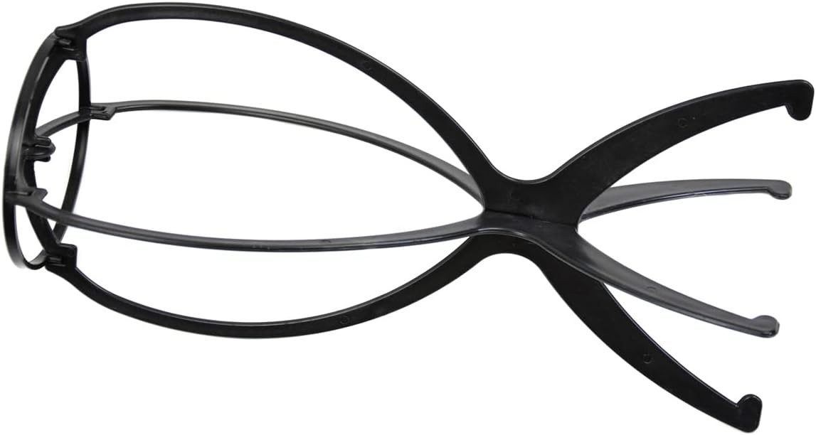 Durable Plastic Wig Stands – 14.2 Inches, Ideal for Air Drying & Storage