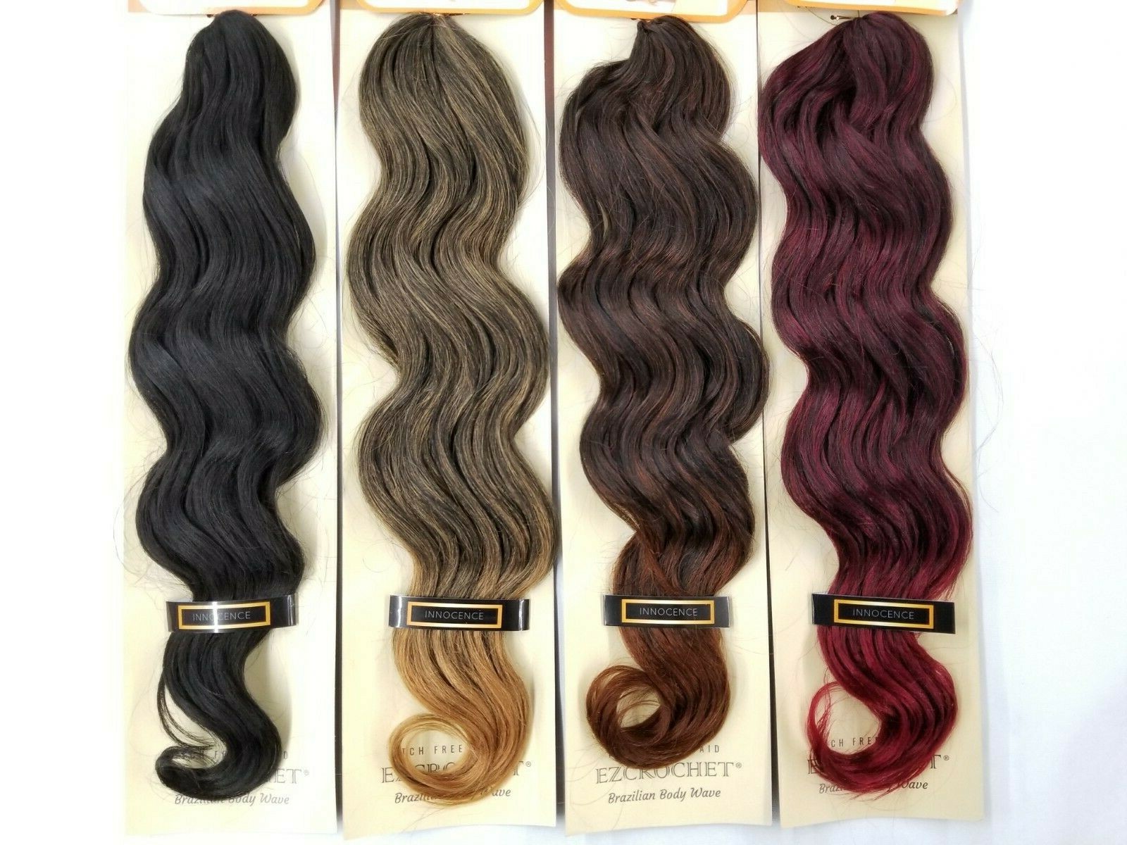 I&I Hair Innocence EZCROCHET Body Wave Crochet Braiding Hair Spectra 20″