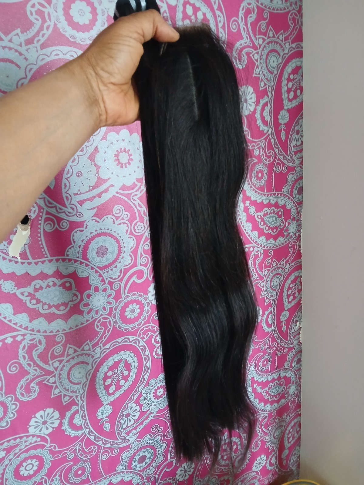 12A VIETNAMESE VIRGIN HUMAN HAIR DOUBLE DRAWN 22+22+24&22INCH 2×6 CLOSURE 340g