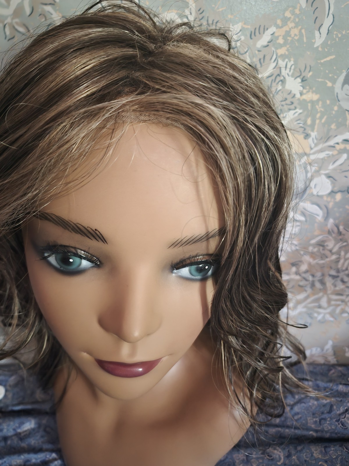 Estetica Naturalle Ocean Lace Front Wavy Layered Synthetic Wig Adjustable Strap