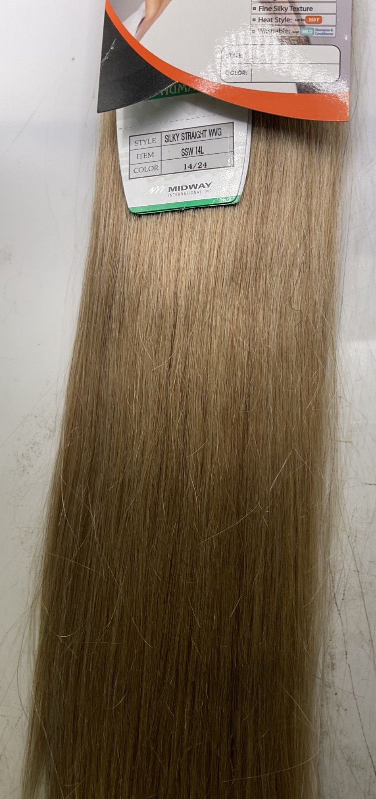 Bobbi Boss Soft Silky Straight 100% Human Hair SSW 14L Color: 14/24