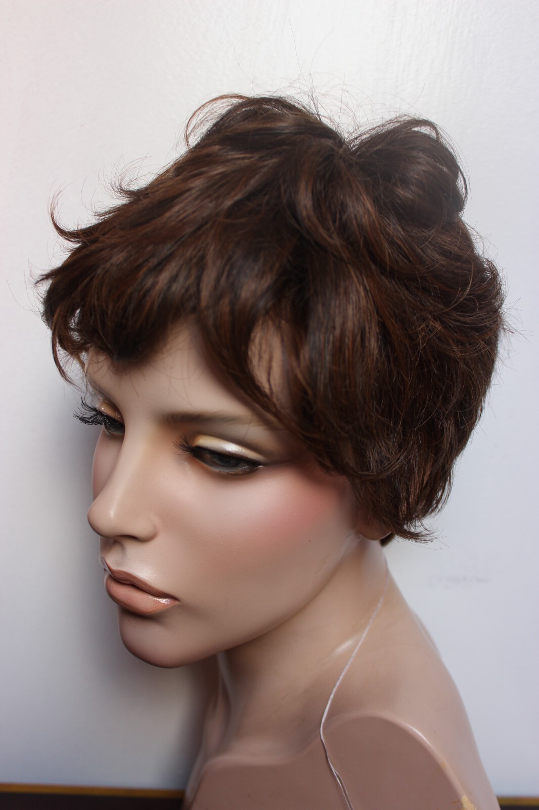 raquel welch autograph wig lace front average rl6/30 copper mahogany mono top