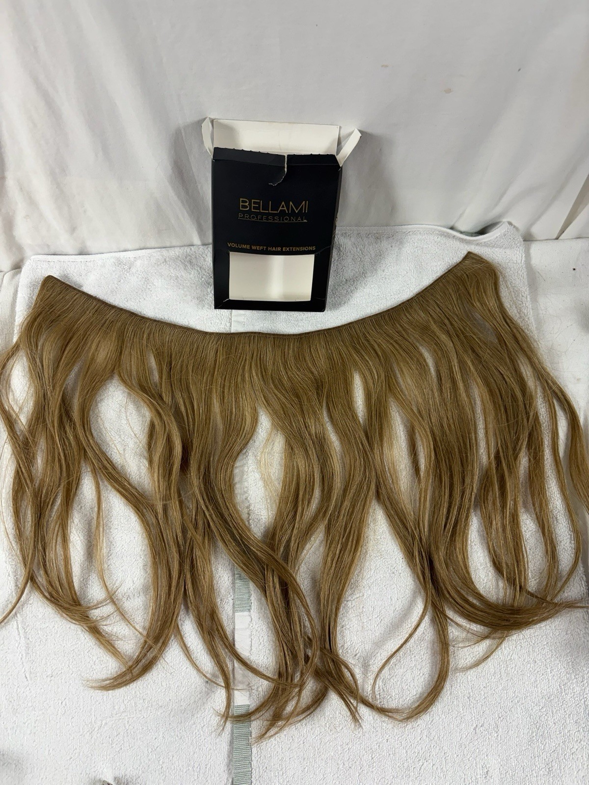 Bellami Pro Volume Weft Hair Extensions 16″ 120g Caramel Blonde #18/46 Humanremy