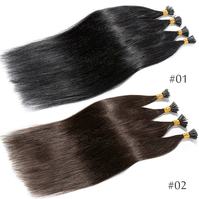 300 Sticks I TIP Pre Bonded Real Remy Human Hair Extensions Micro Loop Ring Long