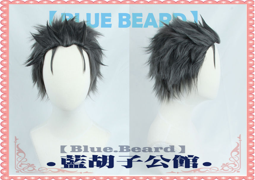 Re:Zero kara Hajimeru Isekai Seikatsu Subaru Natsuki Cosplay Wig Mixed Gray：z