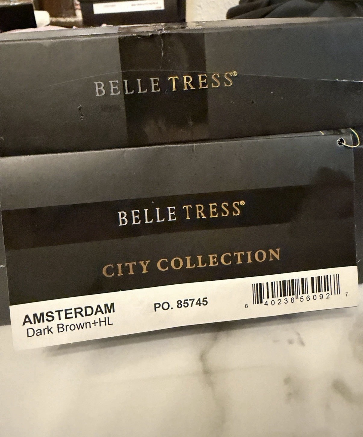 BELLE TRESS AMSTERDAM DARK HL Wig