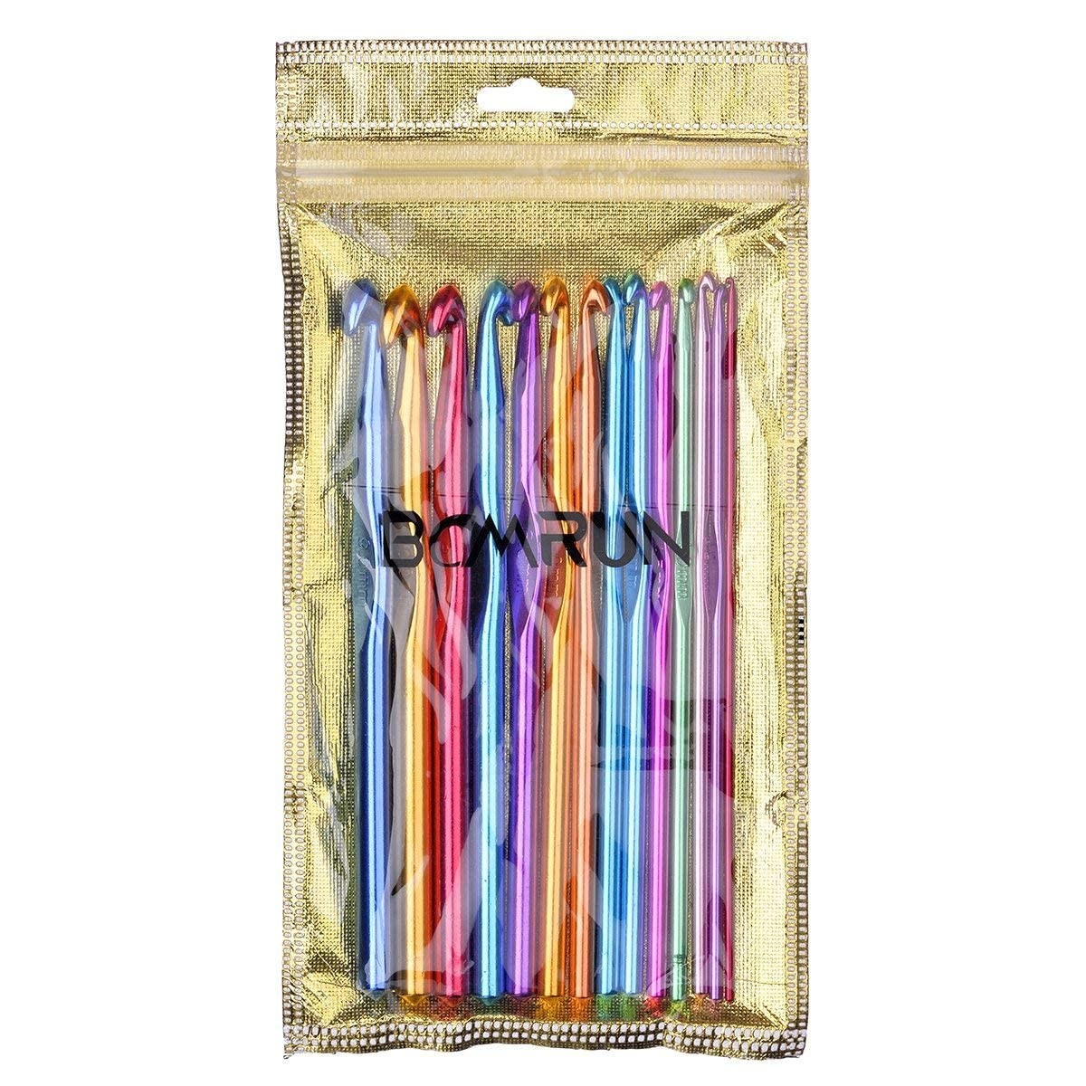BCMRUN 14 pcs Multicolor Aluminum 2.0mm, [‘Multi color (random color)’]