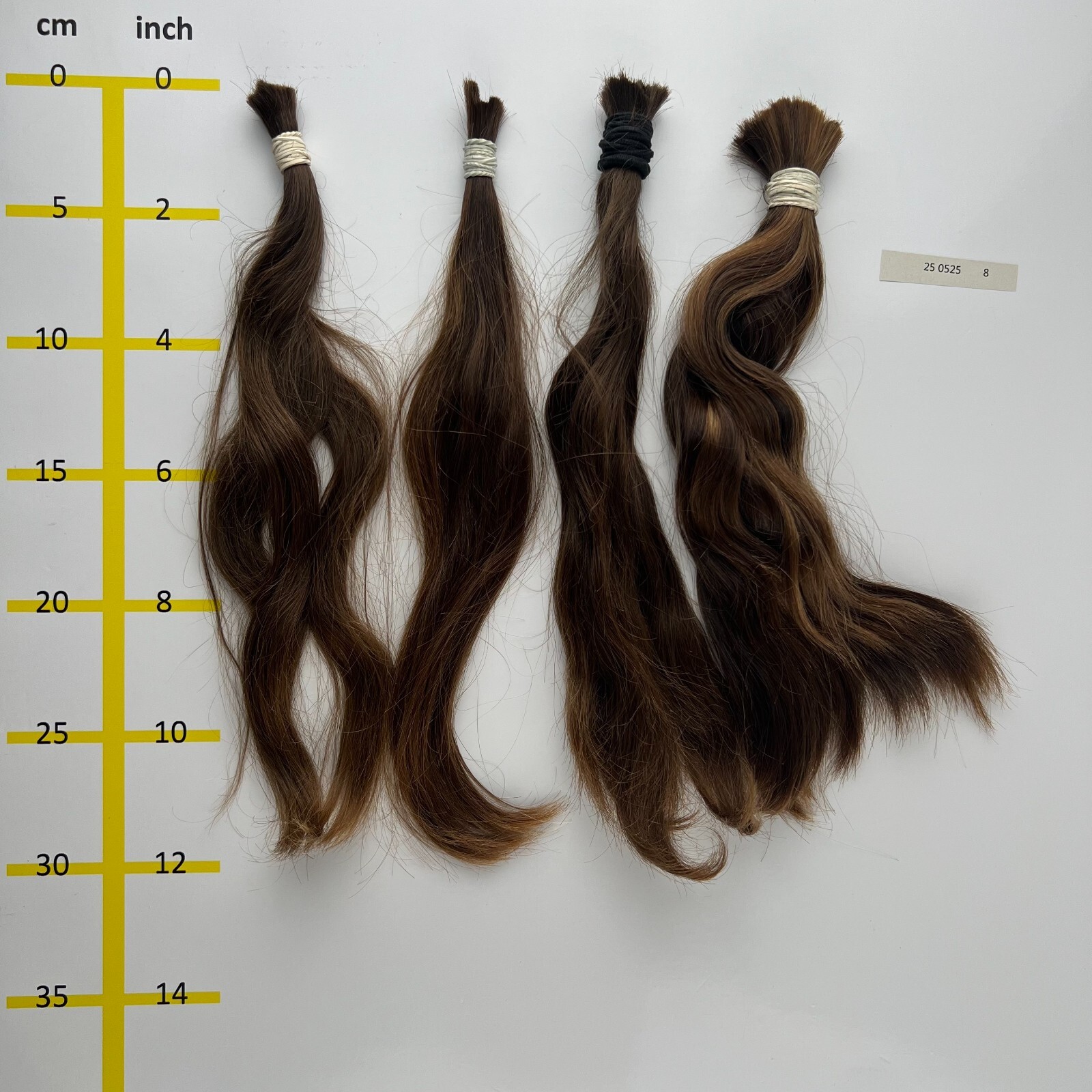 European hair, cut hair, raw hair, Dark Blonde, 10”-12”, min. 100 gr.,virgin