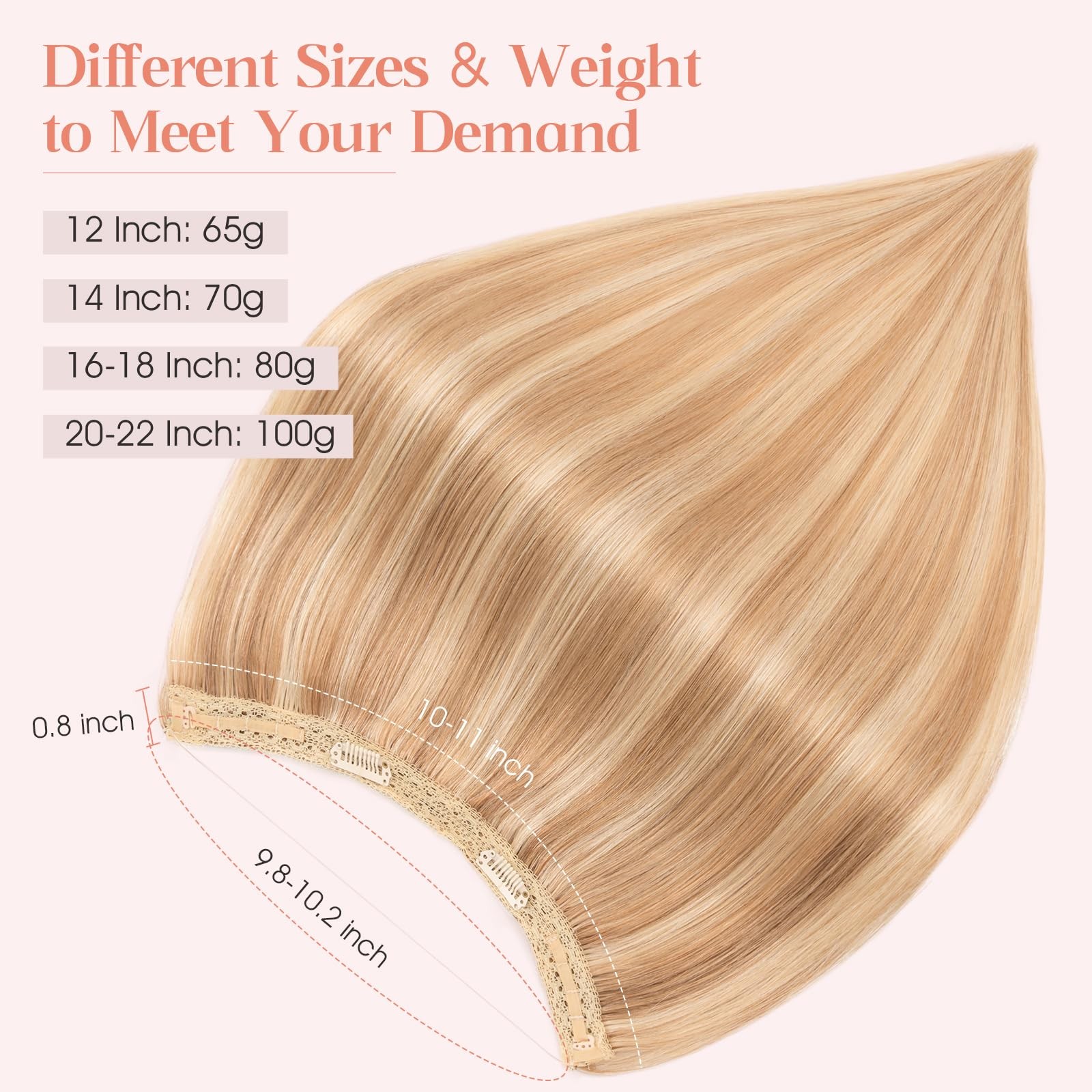 Hairro Halo Wire Hair Extensions Human Hair Fish Line Invisible In Extensions