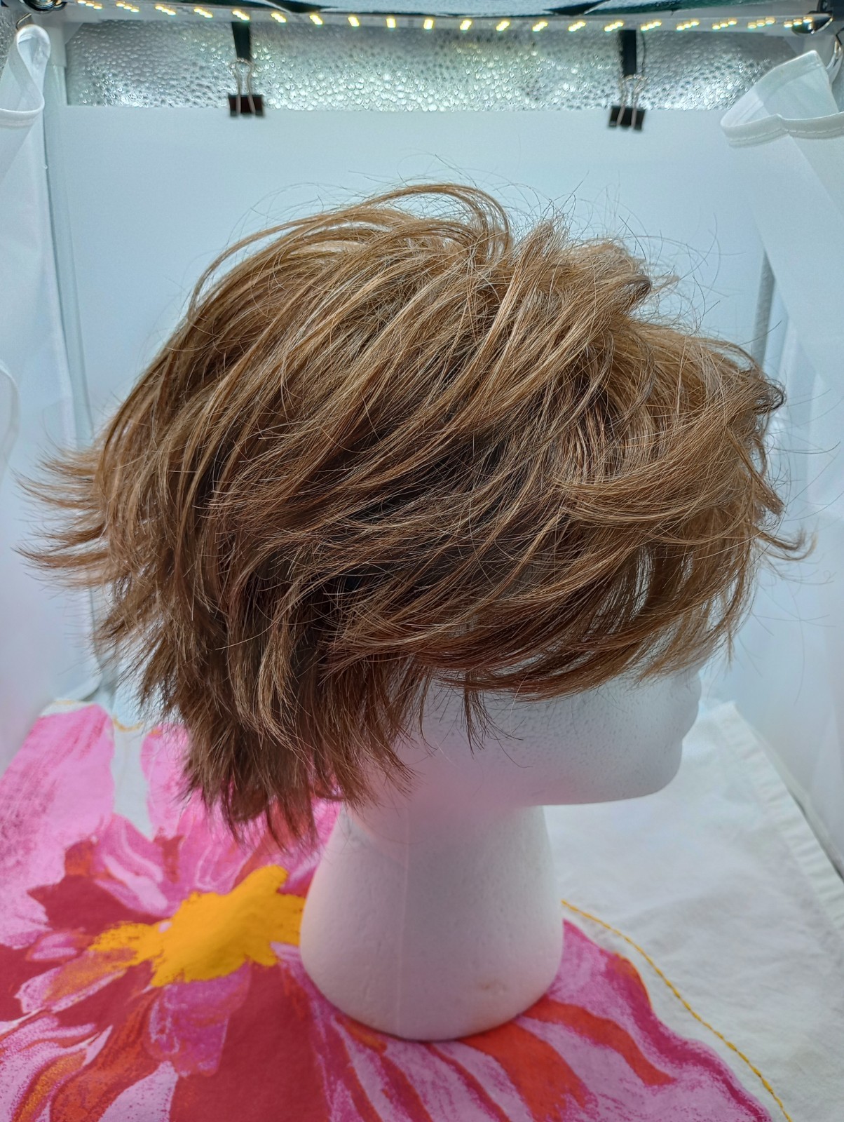 Modacrylic Wigade In Japan Product Of Indonesia Vtg